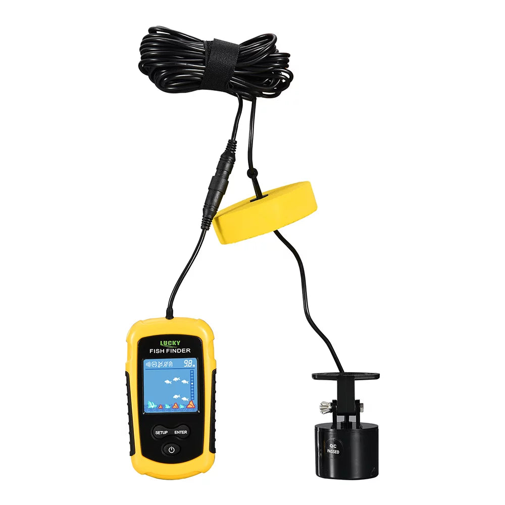 Portable Wired Fish Finder 100M Depth Sonar T204