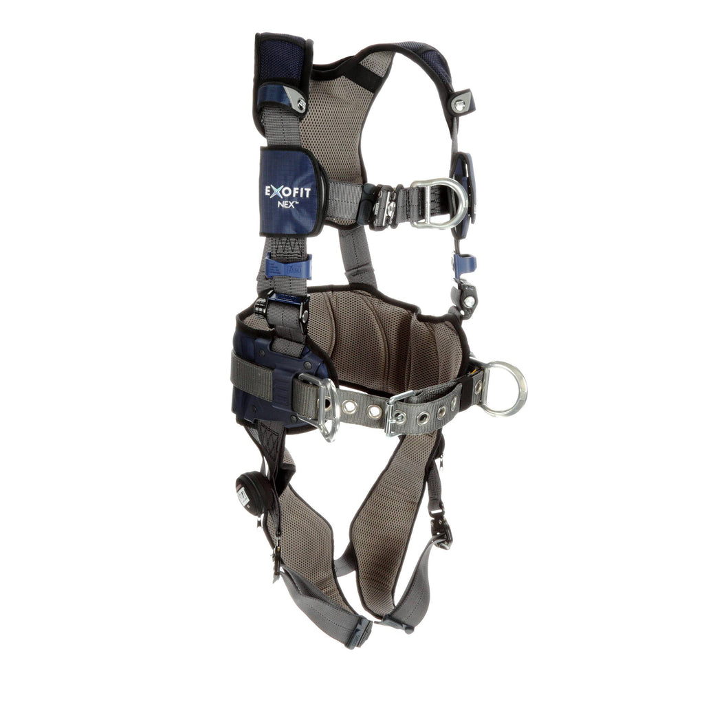 X-Large Gray Construction Style Positioning/Climbing Harness H84948
