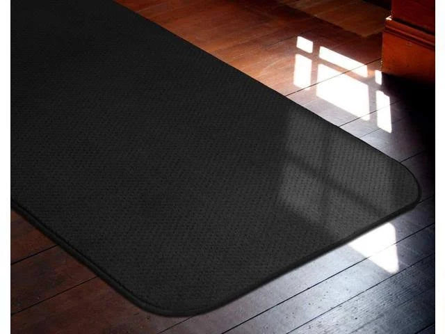 Skid-Resistant Carpet Runner - Black - 22 ft. x 36 in. G5532