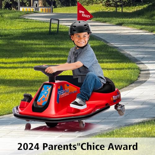 24V Electric Drifting Go Kart for Kids, Black L62433