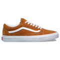Leather Brown True White Pig Suede Old Skool Shoes L7628