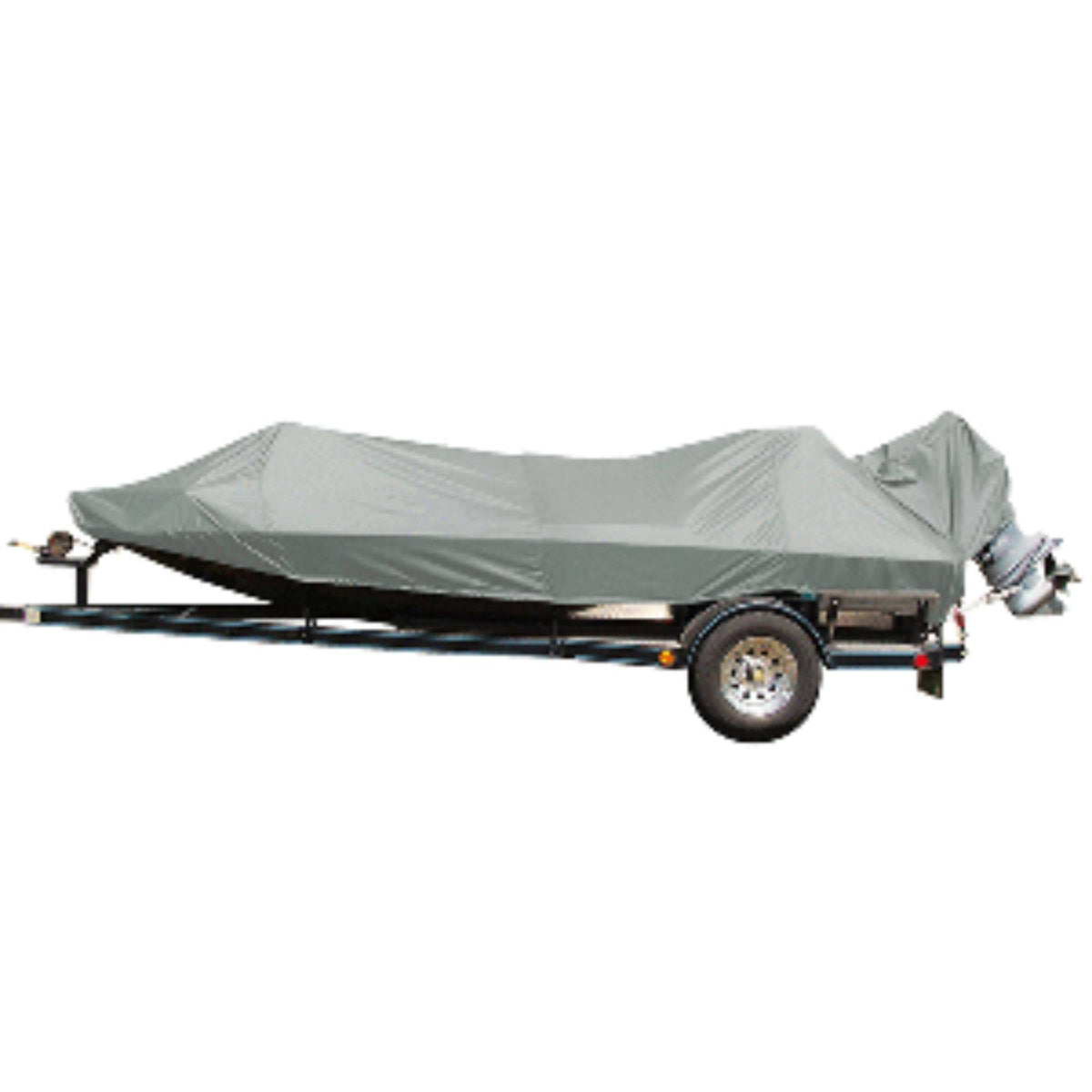 Grey Extra Wide Boat Cover for Jon Style Bass Boats P804030