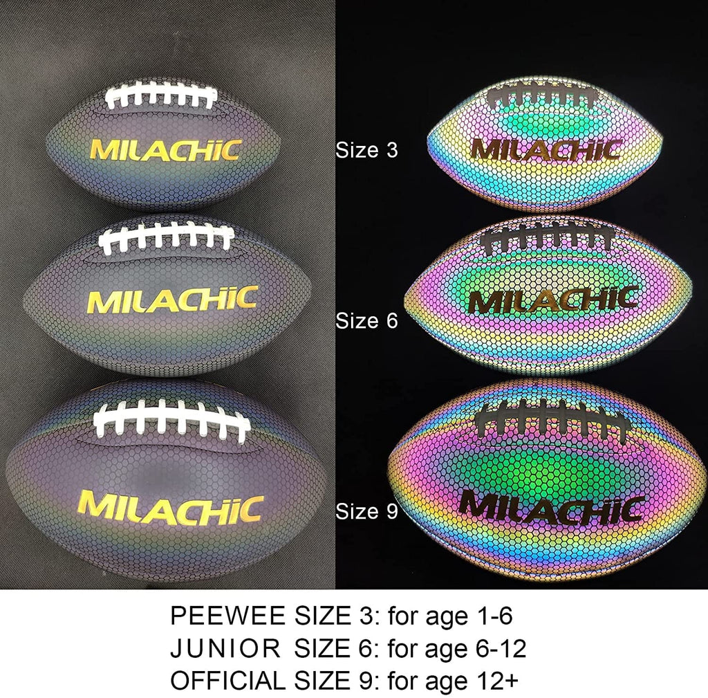 Holographic Reflective Football with Pump J10378