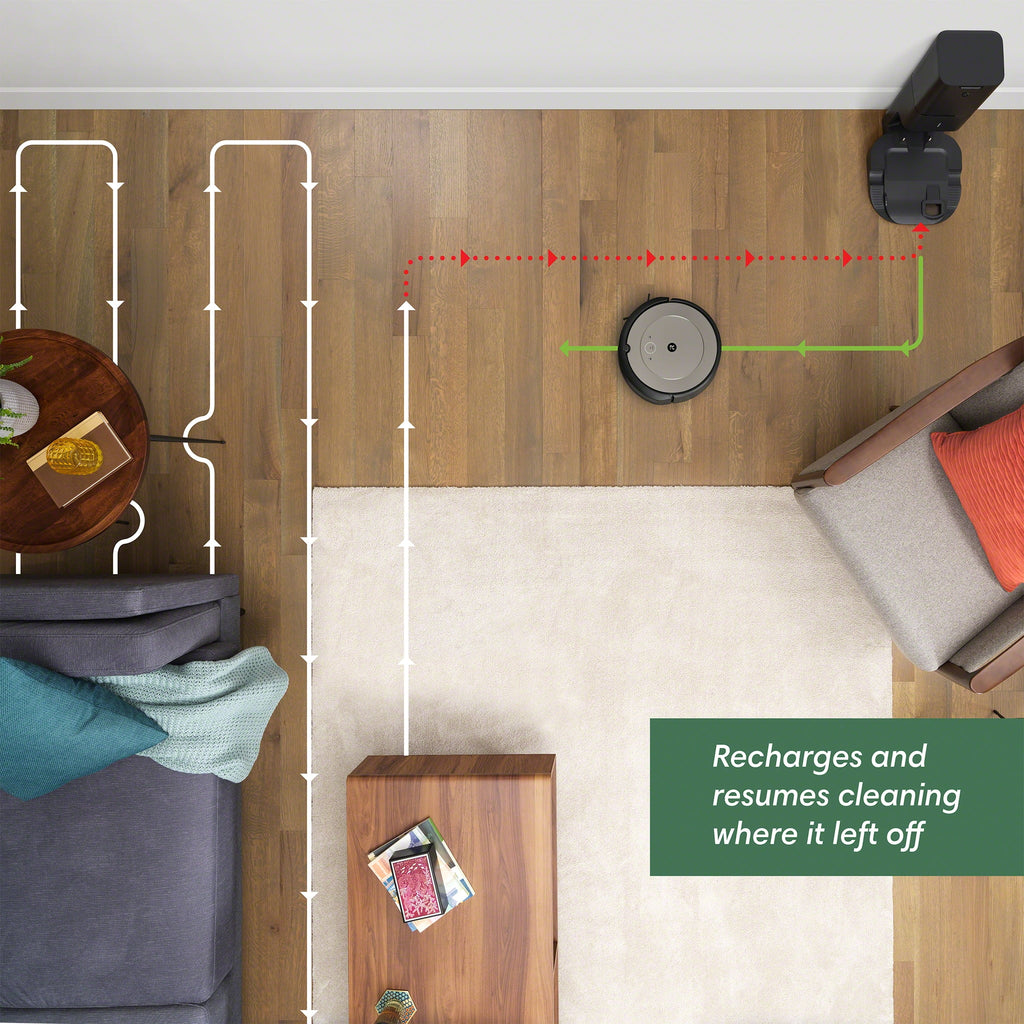 Wi-Fi Connected Self-Emptying Robot Vacuum K903