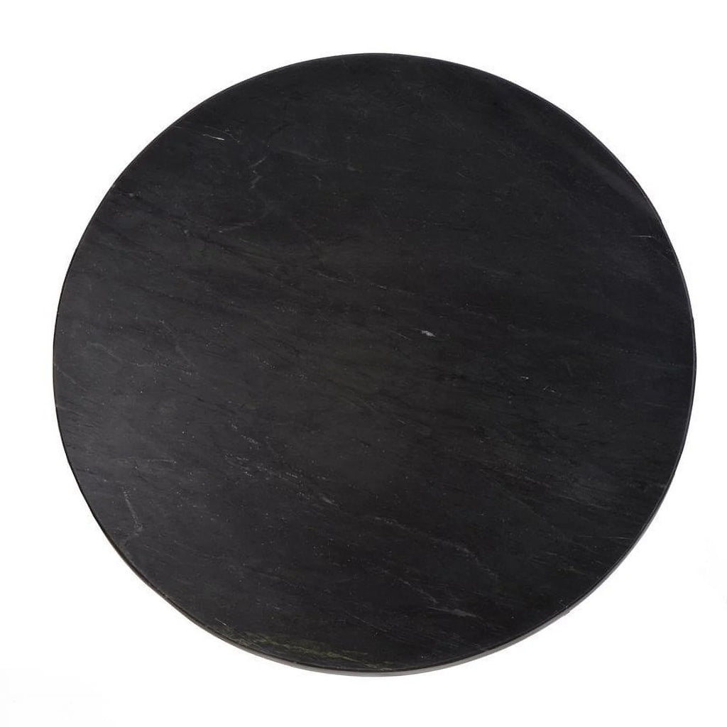Black Marble Top Accent Table Y32062