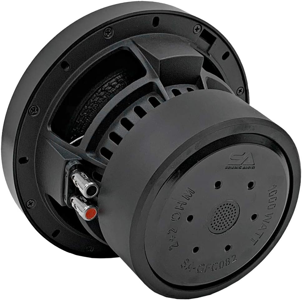 8 Inch 1000 Watt Dual 4 Ohm Car Audio Subwoofer Pack of 2 O176994