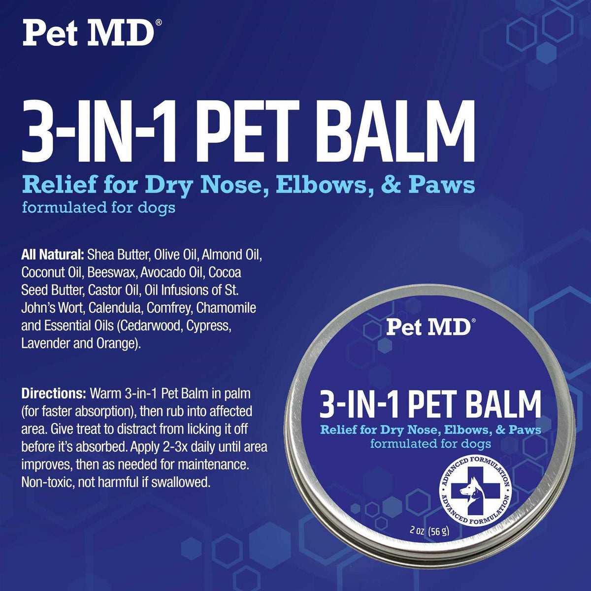 3-in-1 Pet Balm for Dogs C3159