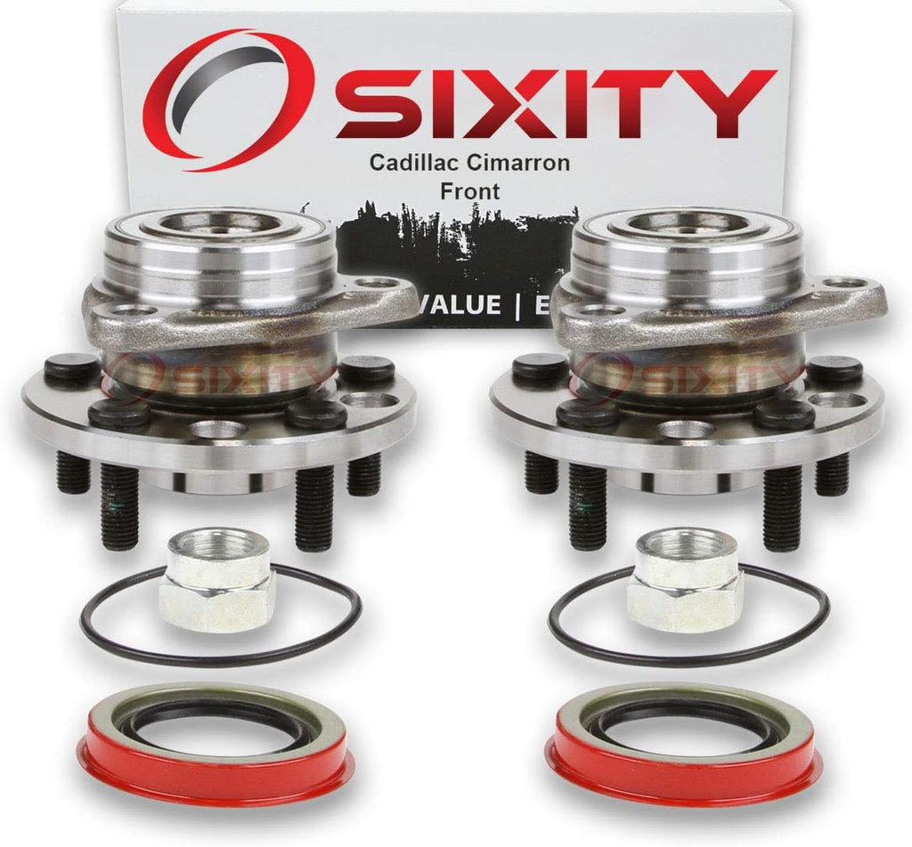 Front Wheel Bearing & Hub Assembly Pair W277886