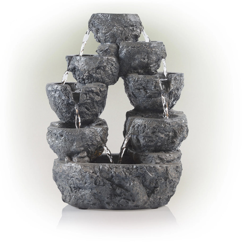 14" 5-Tiered Indoor/Outdoor Tabletop Fountain X4188