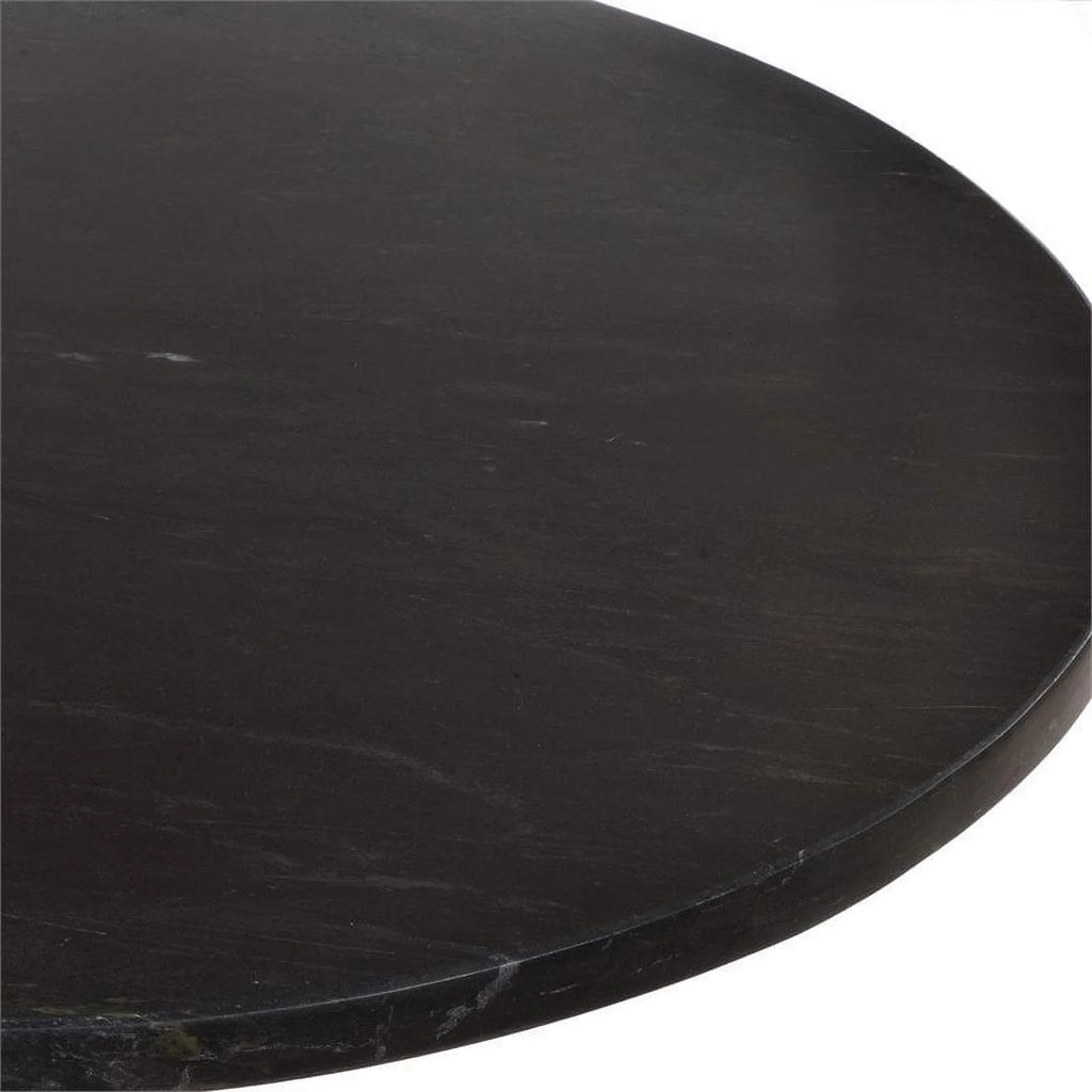 Black Marble Top Accent Table Y32062