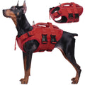 Red XL Reflective Adjustable Dog Life Jacket N770