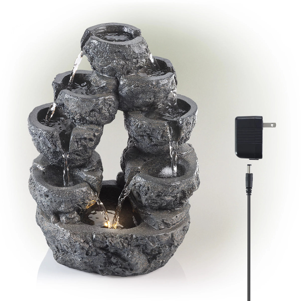 14" 5-Tiered Indoor/Outdoor Tabletop Fountain X4188