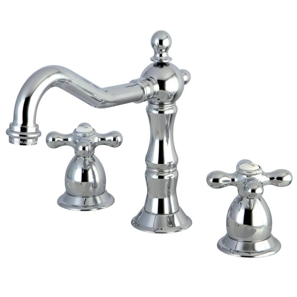 Polished Brass Widespread Lavatory Faucet N473417