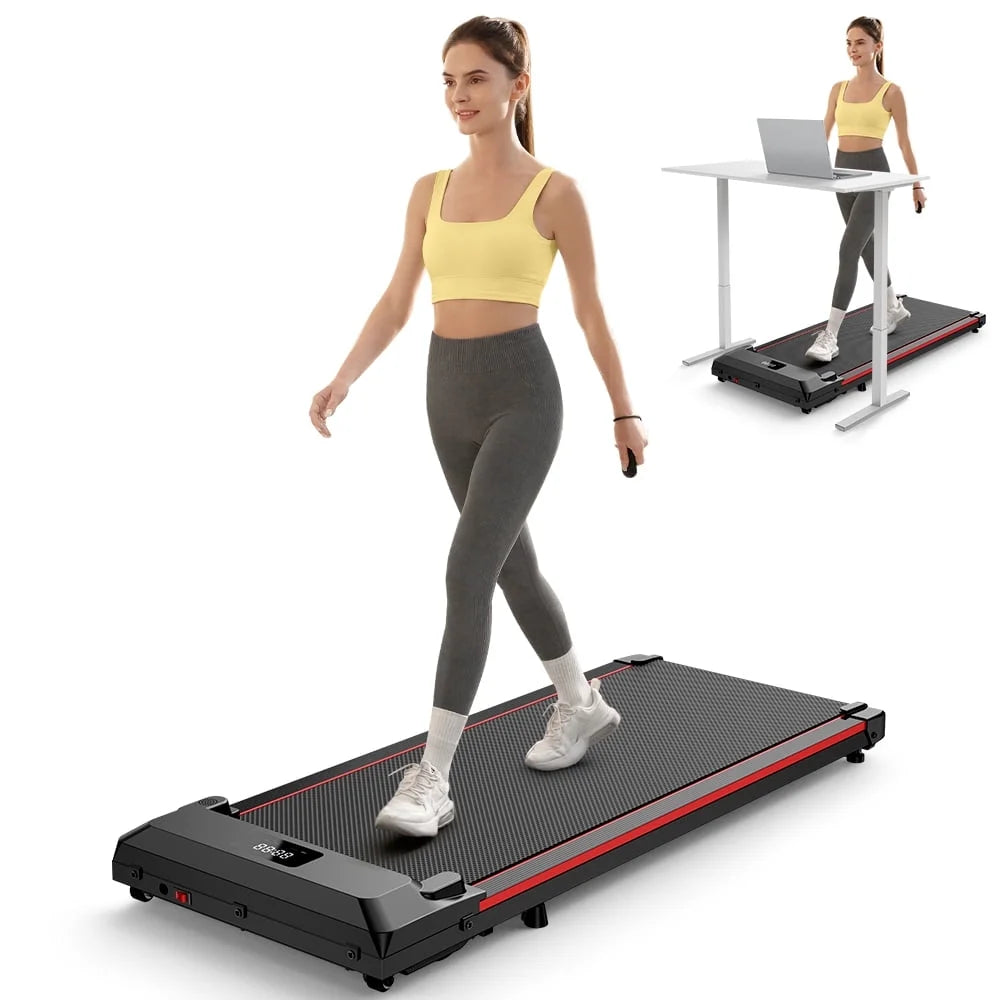 2 in 1 Under Desk Treadmill with Remote Control R7516