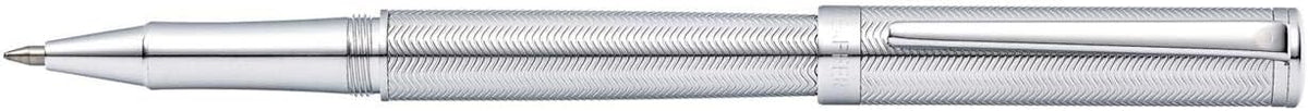 Chrome Ballpoint Pen with Chrome Cap and Trim M809