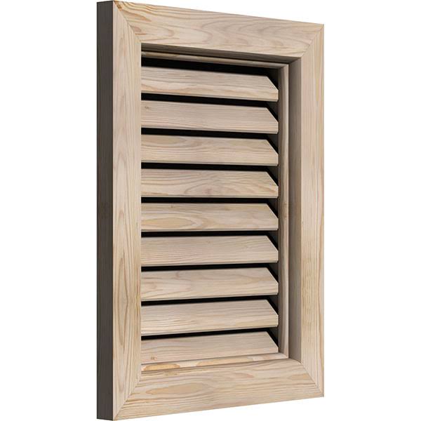 Primed Vertical Gable Vent P4125