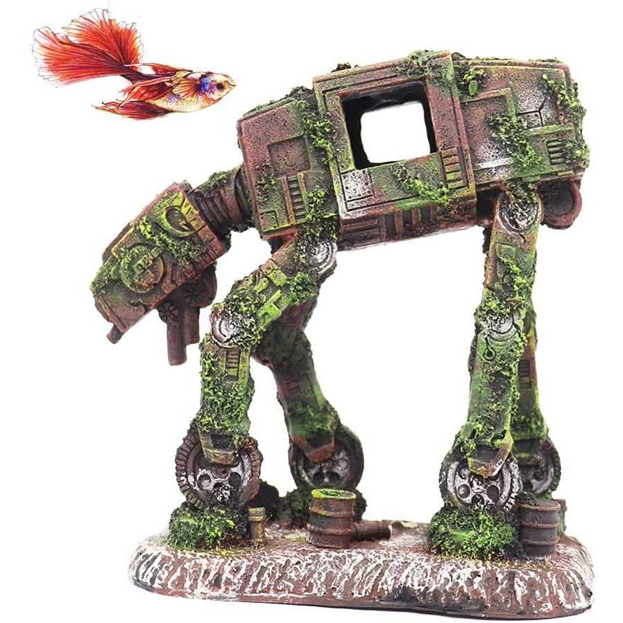 Aquarium Decorations Walking Land Tank Ornament K73245