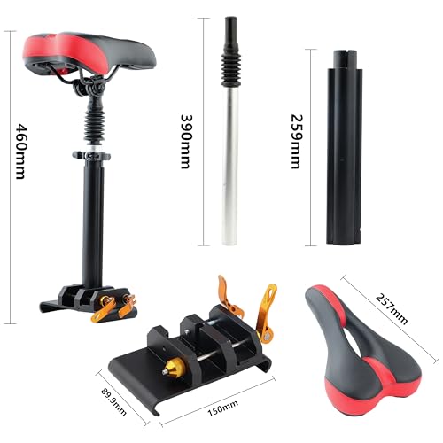 Adjustable Shock Absorption Electric Scooter Seat B851868