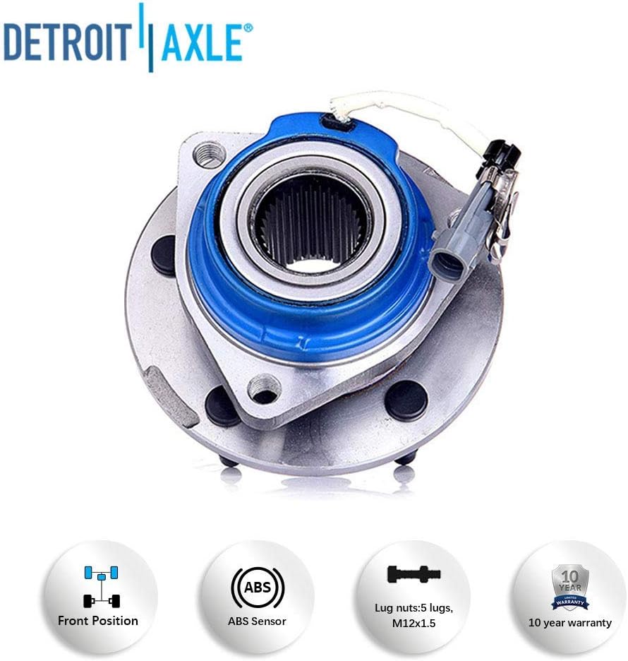 Front Wheel Hubs and Tie Rods 6pc Set Q83682