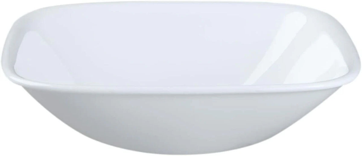 Pure White Square Soup Dessert Bowl U67919
