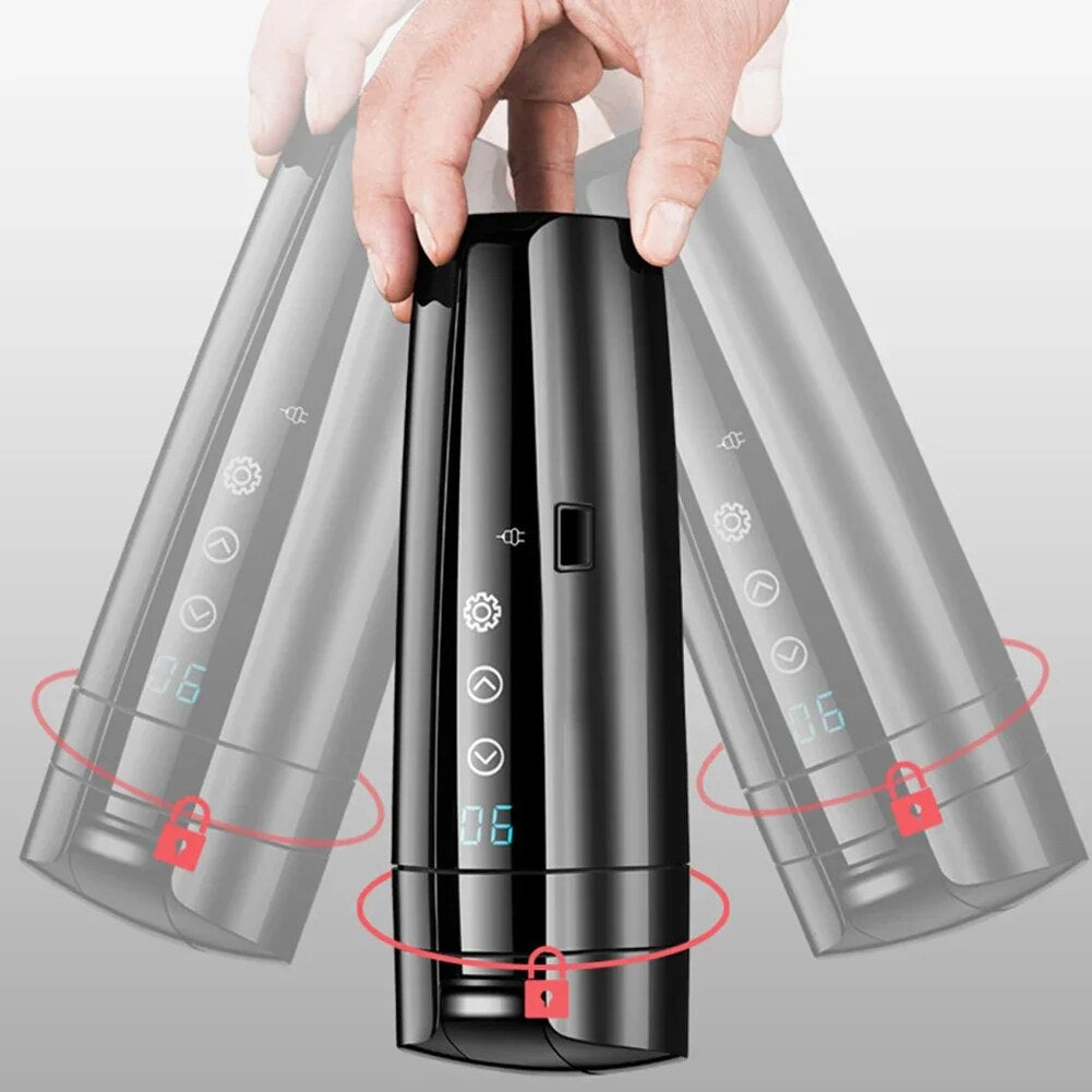 24V Car Heating Cup Portable Kettle 400/450ML Stainless Steel Y392037