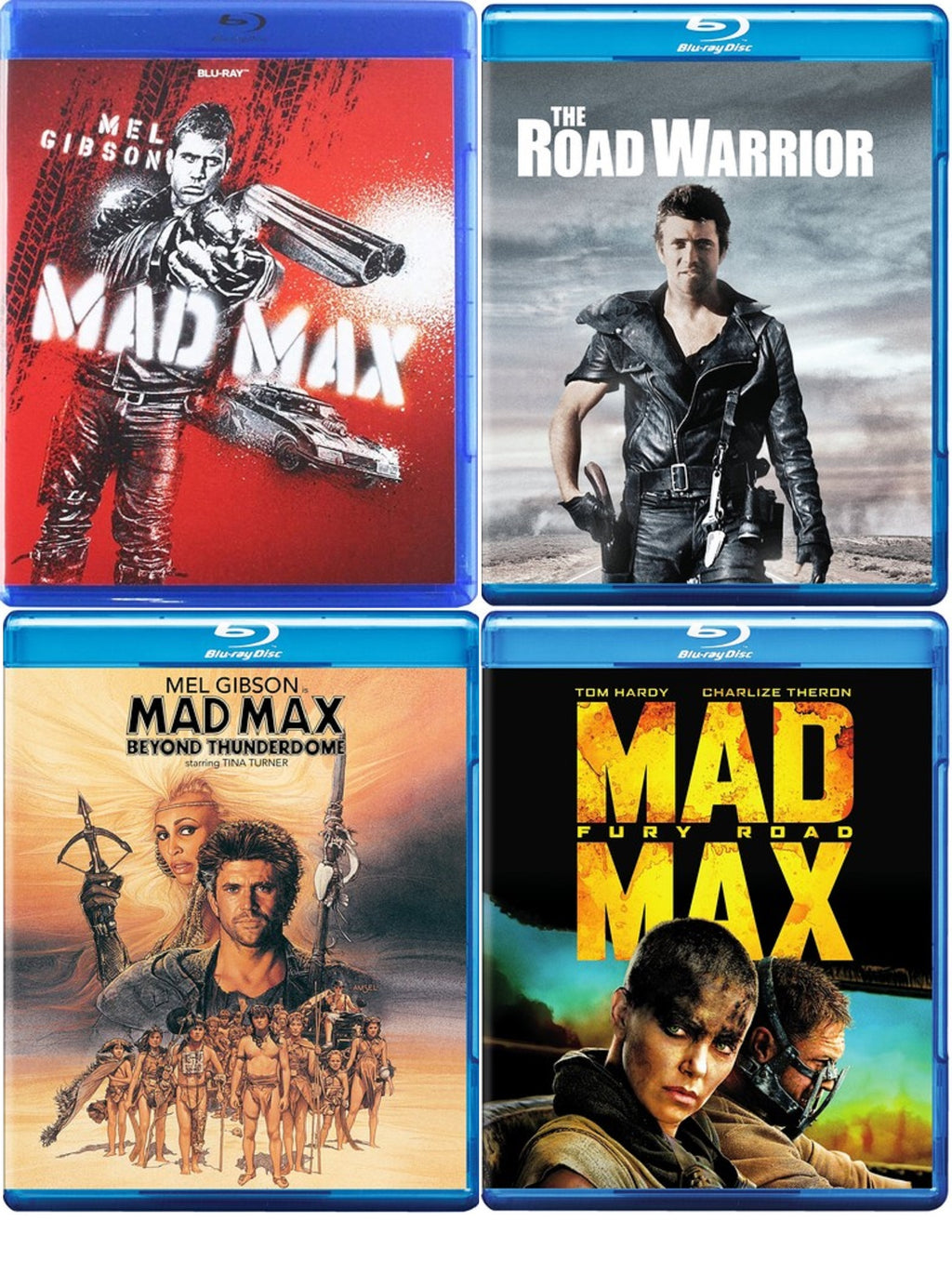 4 Blu Ray Set with Glossy Print Art Card U9233