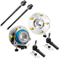 Front Wheel Hubs and Tie Rods 6pc Set Q83682