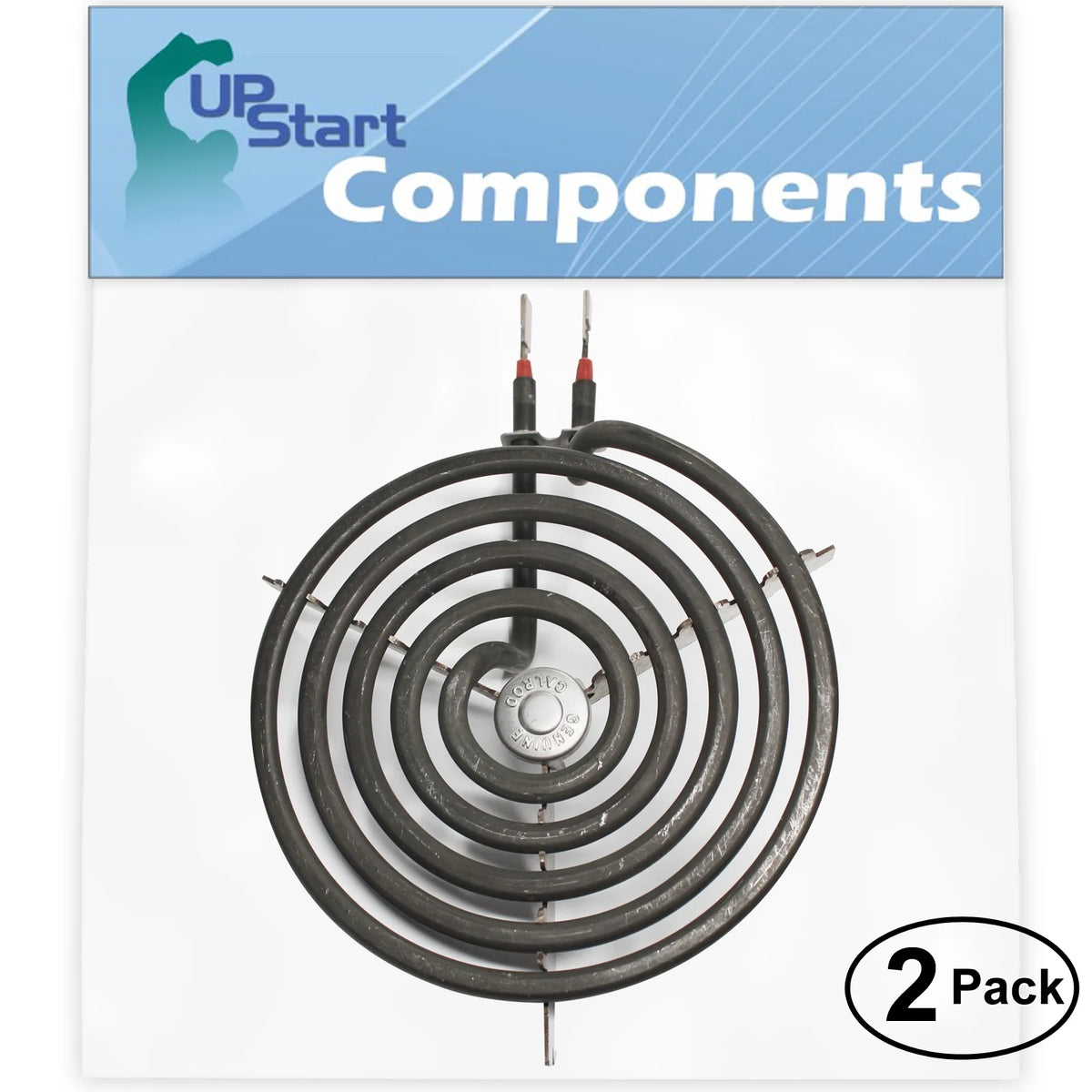 2-Pack 6 inch 5 Turns Surface Burner Element for Range O2096