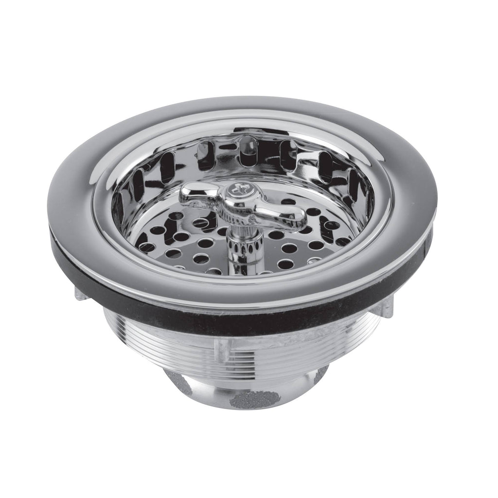 Large Basket Strainer Satin Nickel Y23475