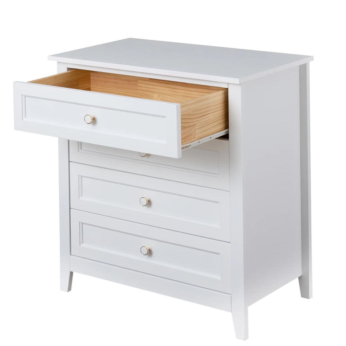 Solid Wood 4 Drawer Dresser Z75620