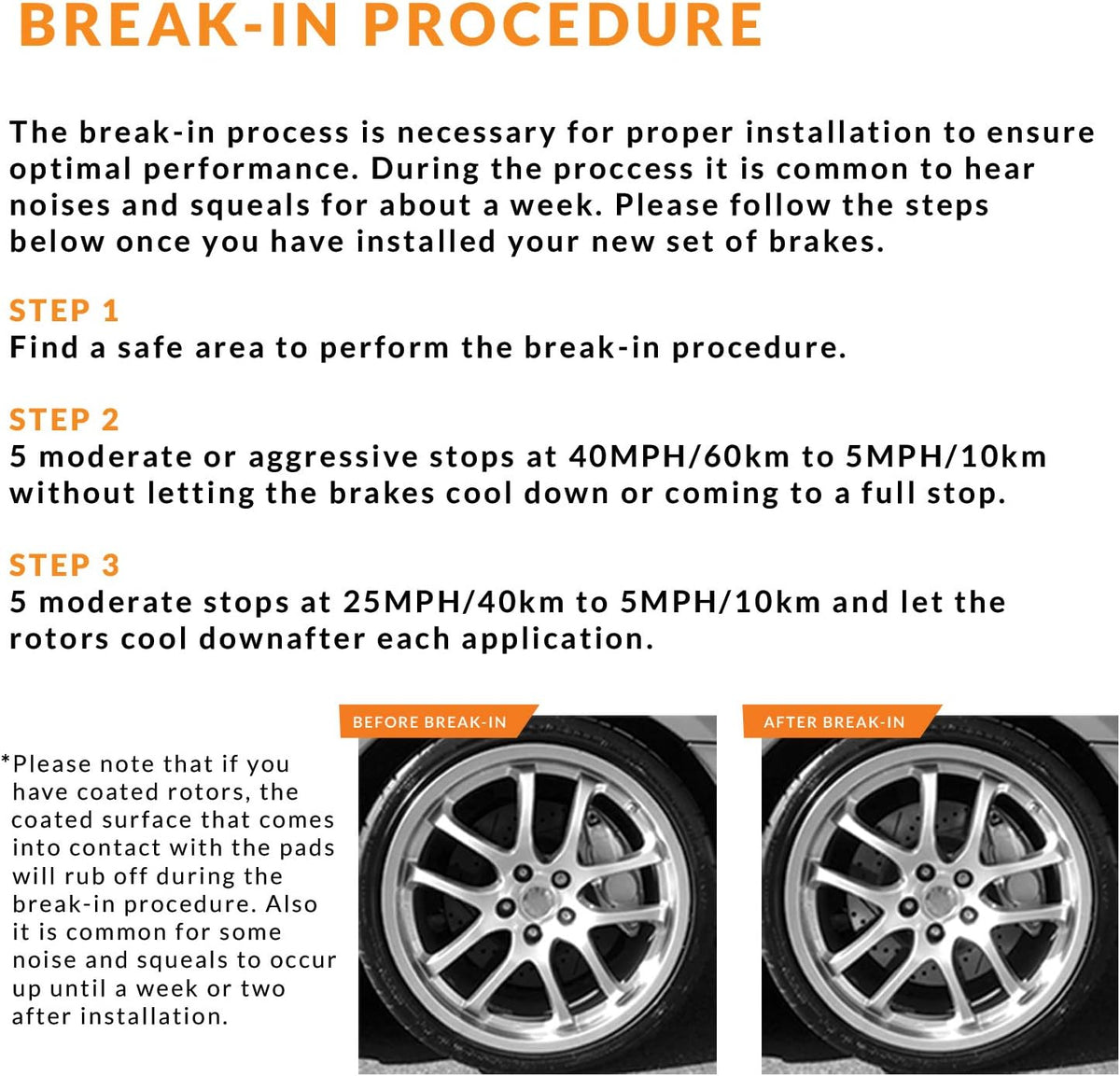 Front + Rear Carbon Ceramic Brake Rotors with Pads J2870