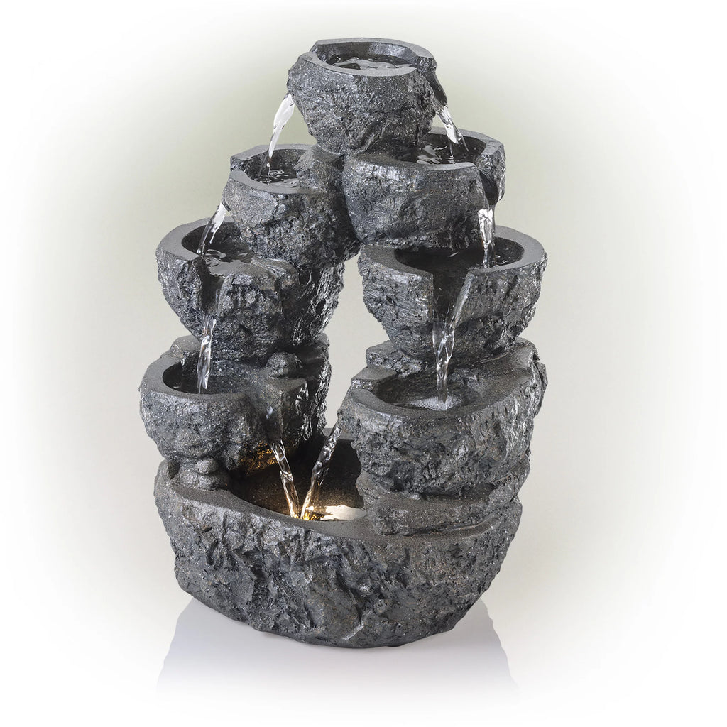 14" 5-Tiered Indoor/Outdoor Tabletop Fountain X4188