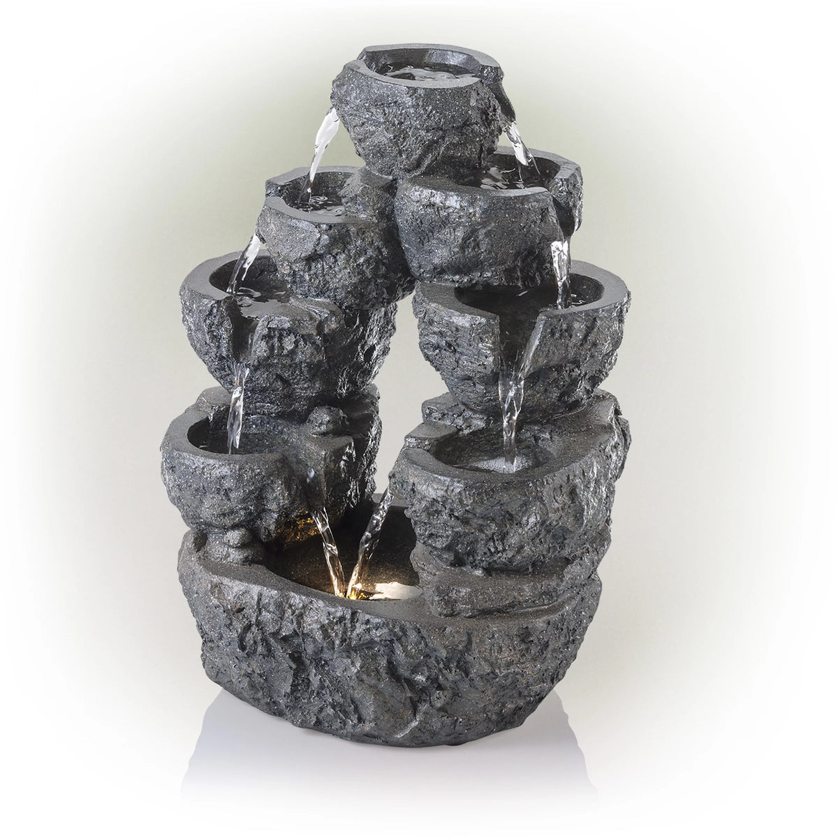 14" 5-Tiered Indoor/Outdoor Tabletop Fountain X4188