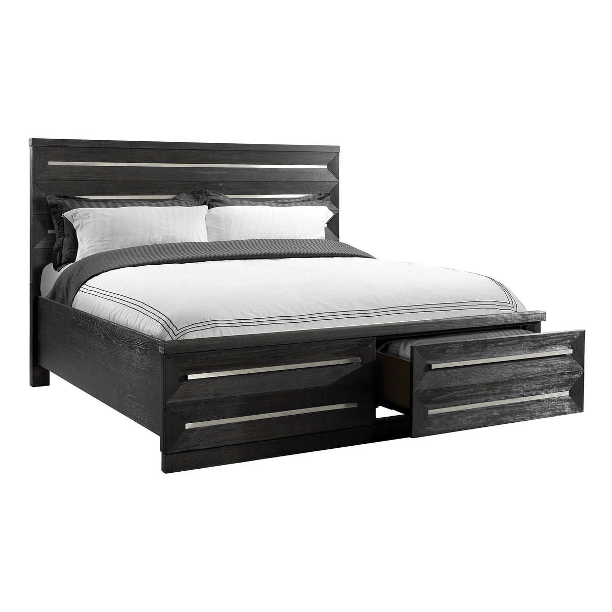 King Storage Bed F49178