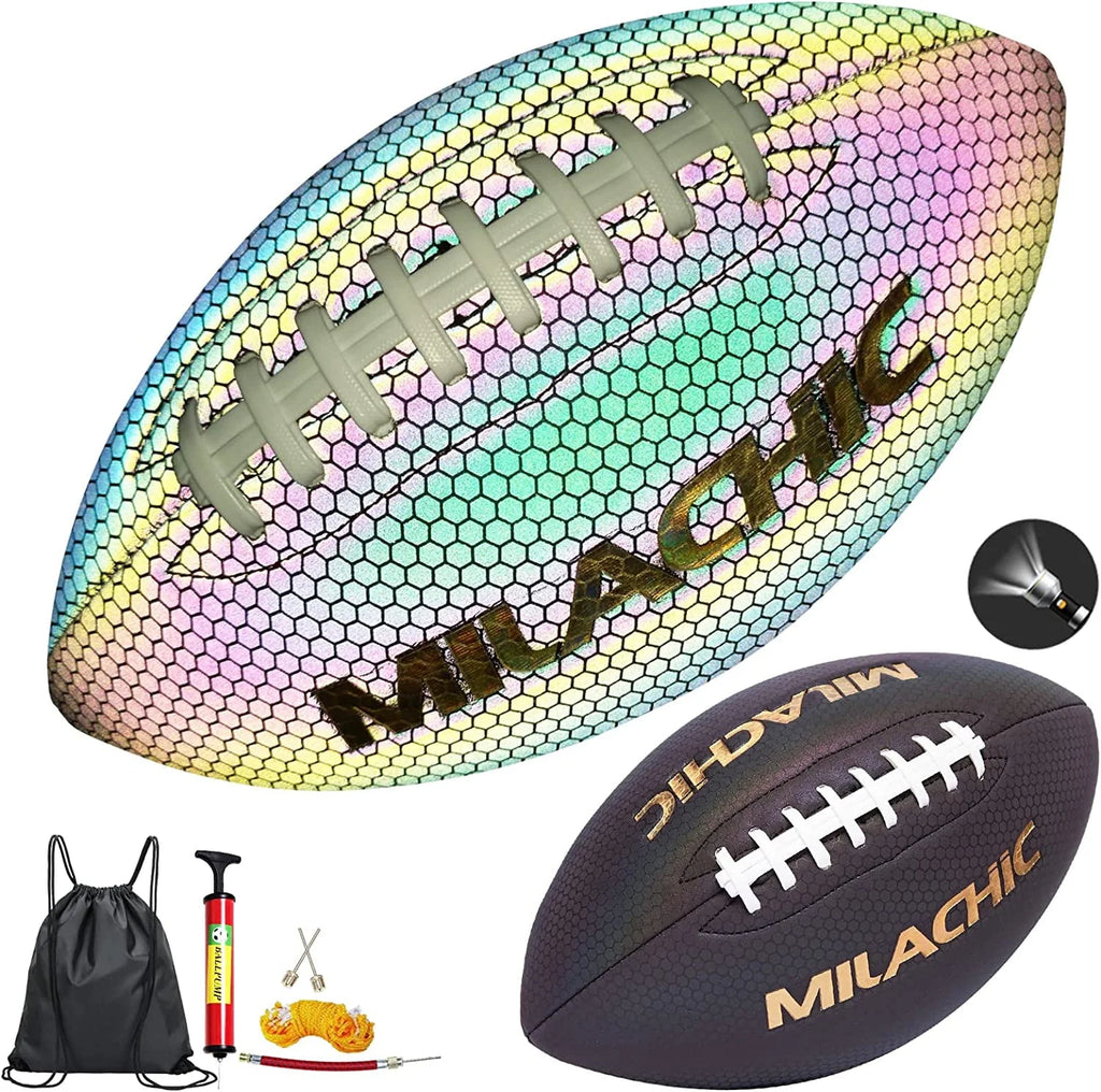 Holographic Reflective Football with Pump J10378