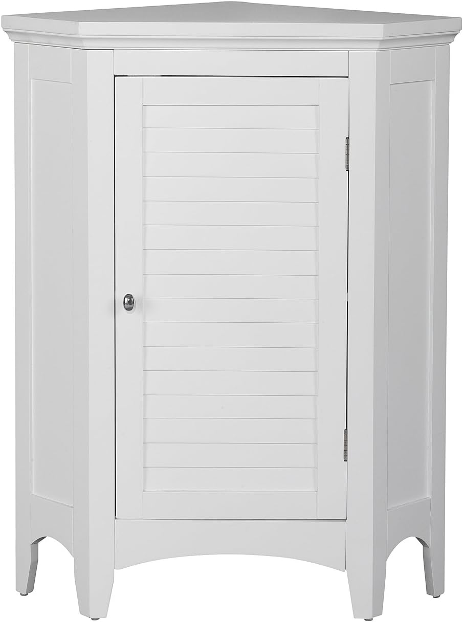 White Bathroom Storage Floor Cabinet U7200