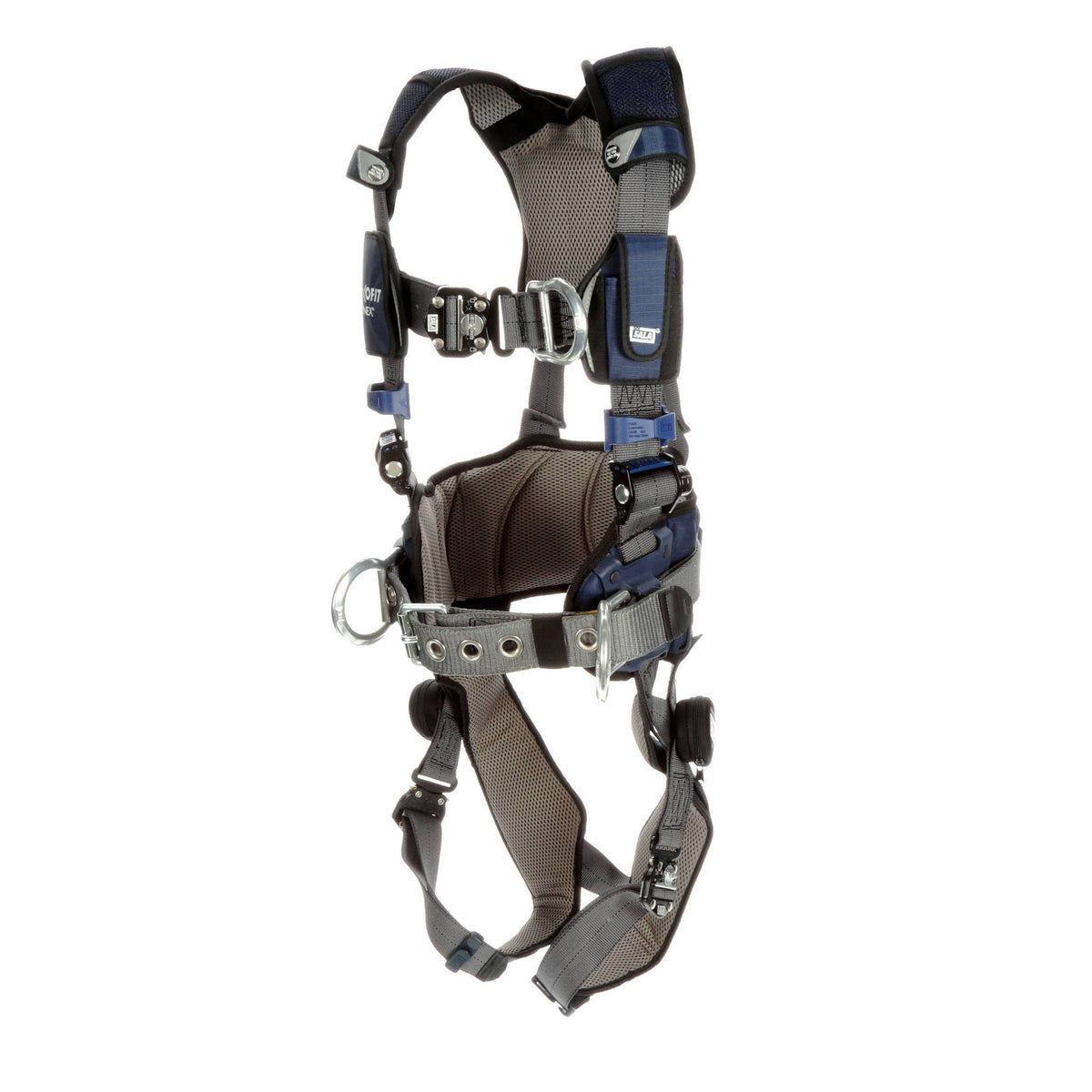 X-Large Gray Construction Style Positioning/Climbing Harness H84948