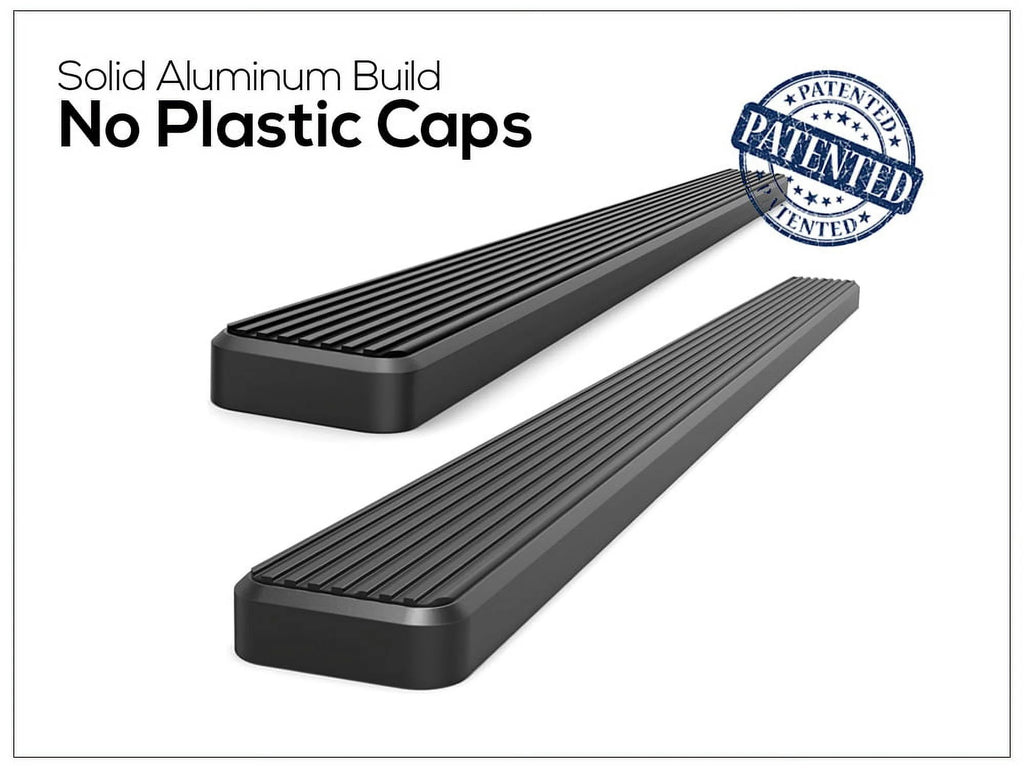 Matte Black Running Boards Z2392
