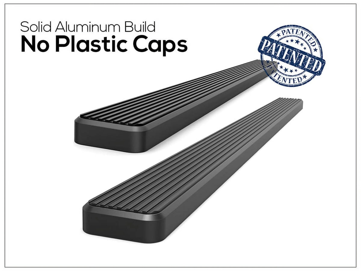 Matte Black Running Boards Z2392