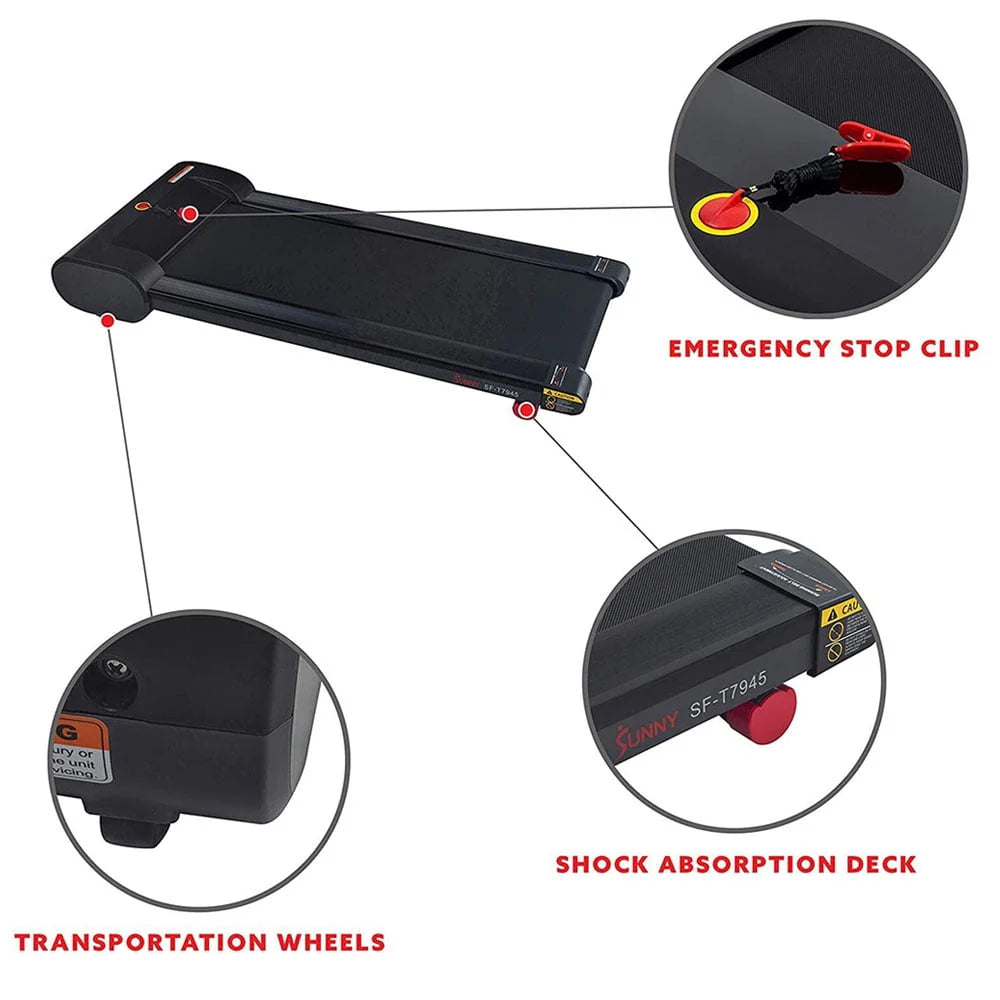 Electric Walking Pad Treadmill O76008
