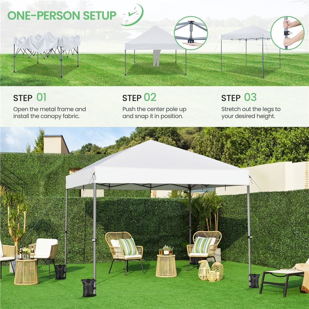 White Pop-up Canopy X36989