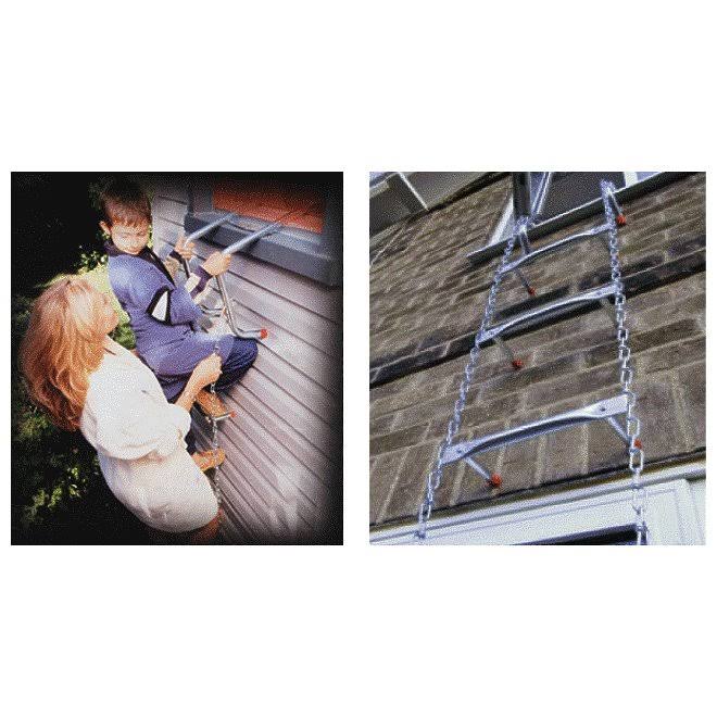Portable Fire Escape Ladder 25 ft. S69958
