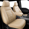 Faux Leather Full Coverage Car Seat Covers Full Set K6573