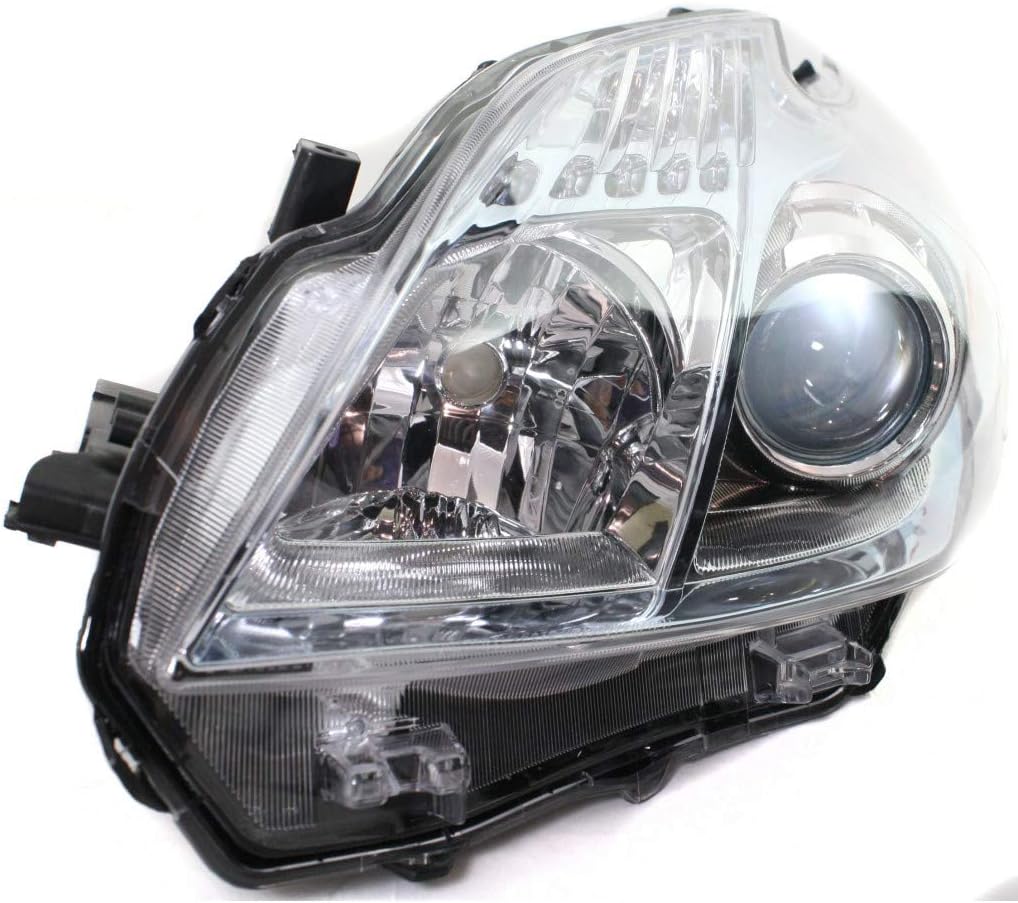 Driver Side Halogen Headlight Lens and Housing I80840