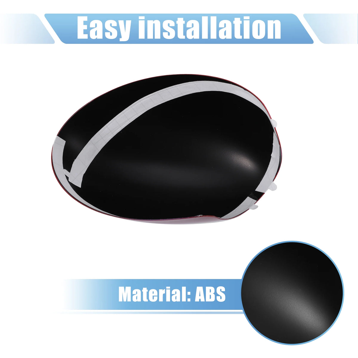 Red Rearview Mirror Cover for Mini Cooper S R50/R53 D826232