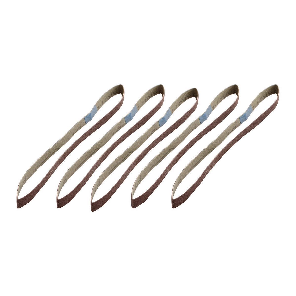 3/8 in. x 13 in. Sanding Belt Assorted Set, 5 Piece Q7223