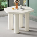 Cream White Hexagonal Dining Table V888