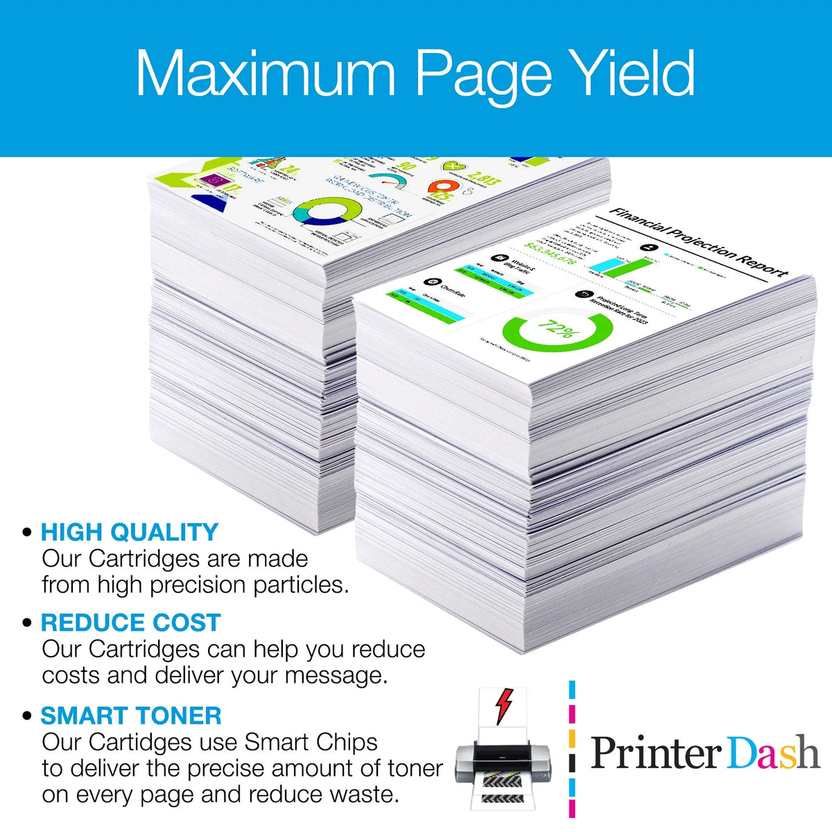 Red High Yield Postage Meter Inkjet (3/PK) O8823
