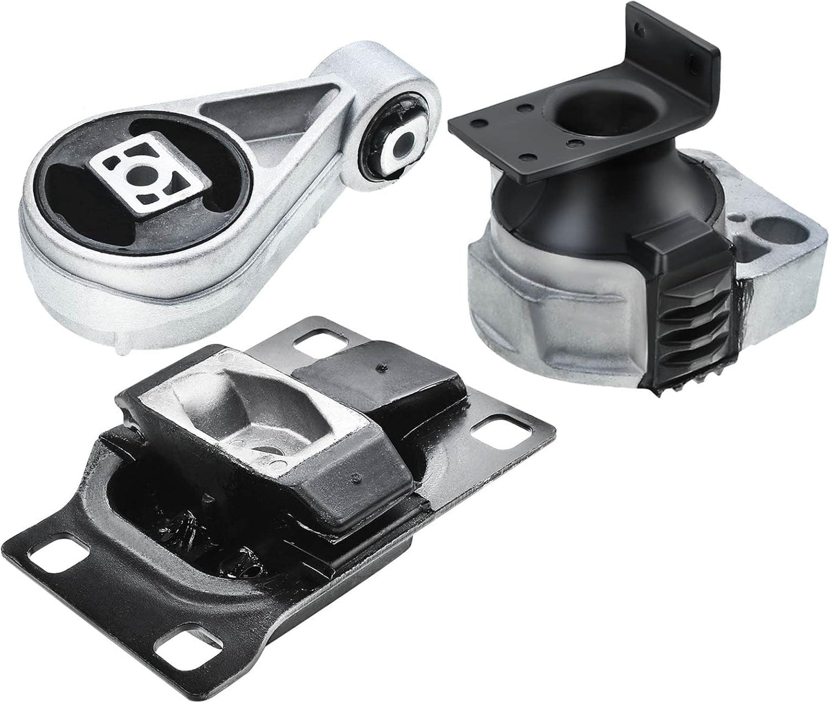 3PCS Engine Motor Mount Compatible with Ford Focus 2005 2006 2007 2.0L L4 Automatic Transmission Mount Pack of 2 A6240