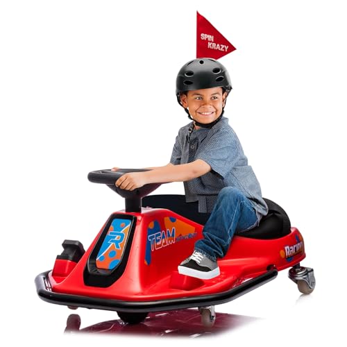 24V Electric Drifting Go Kart for Kids, Black L62433